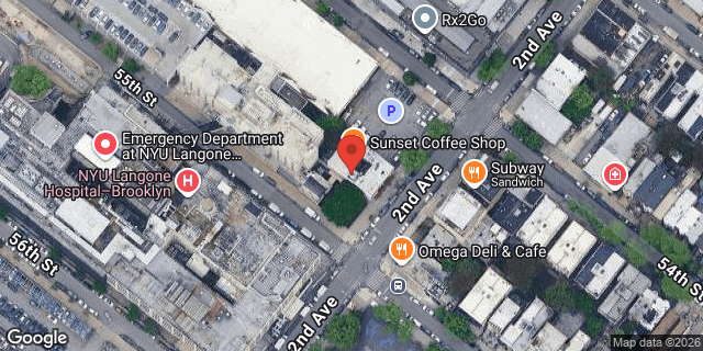 Aerial map of 5416 2 AVENUE, Brooklyn
