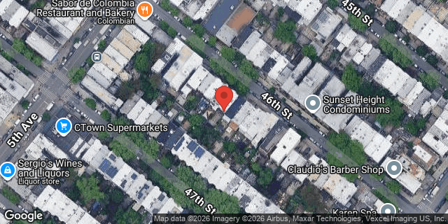 Aerial map of 530 46 STREET, Brooklyn