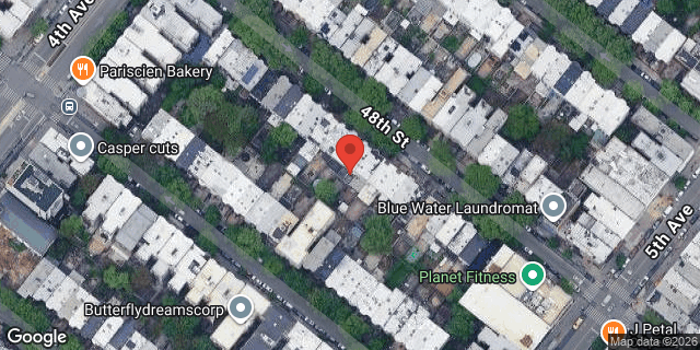Aerial map of 442 48 STREET, Brooklyn