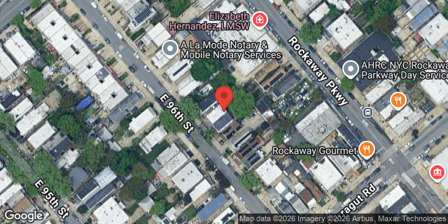 Aerial map of 963 EAST 96 STREET, Brooklyn