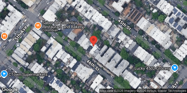 Aerial map of 535 46 STREET, Brooklyn