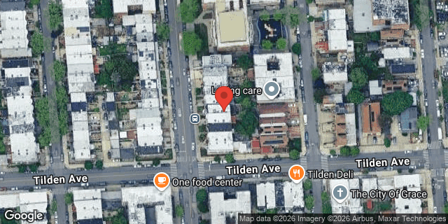 Aerial map of 1063 NEW YORK AVENUE, Brooklyn
