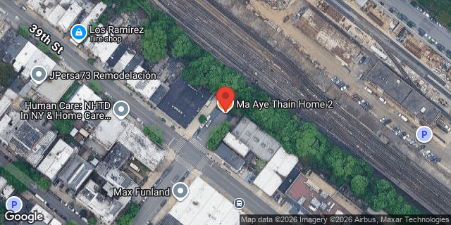 Aerial map of 8 AVENUE, Manhattan