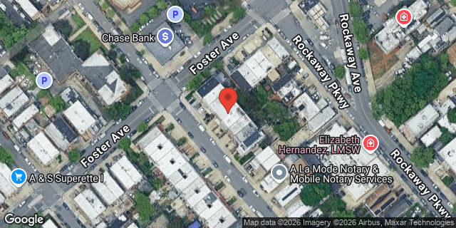 Aerial map of 921 EAST 96 STREET, Brooklyn