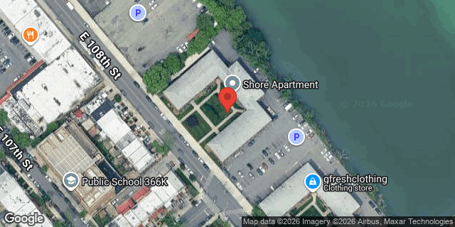 Aerial map of 959 EAST 108 STREET, Brooklyn