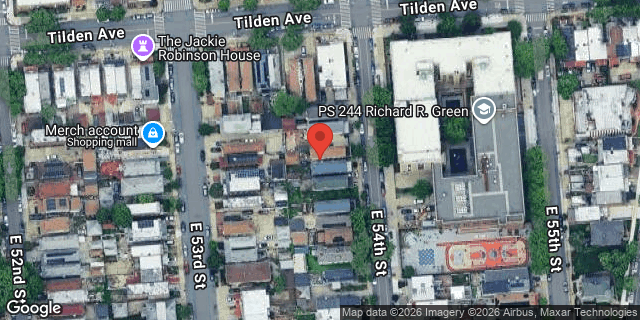 Aerial map of 440 EAST 54 STREET, Brooklyn