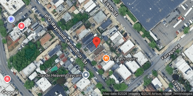 Aerial map of 943 EAST 98 STREET, Brooklyn