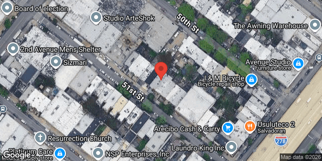 Aerial map of 247 51 STREET, Brooklyn