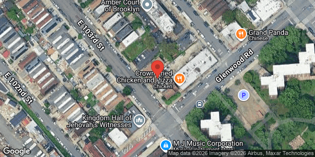 Aerial map of 665 EAST 103 STREET, Brooklyn