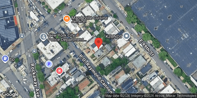 Aerial map of 907 EAST 98 STREET, Brooklyn