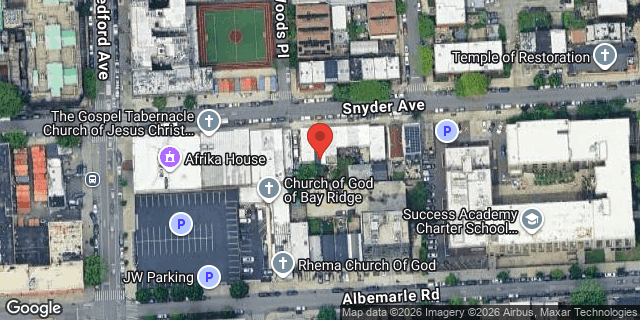 Aerial map of 2404 SNYDER AVENUE, Brooklyn