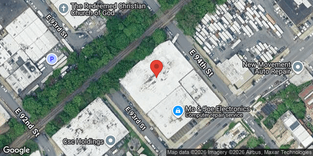 Aerial map of 808 EAST 94 STREET, Brooklyn