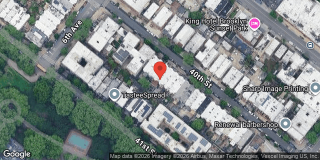 Aerial map of 630 40 STREET, Brooklyn