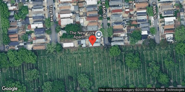 Aerial map of 524 EAST 45 STREET, Brooklyn