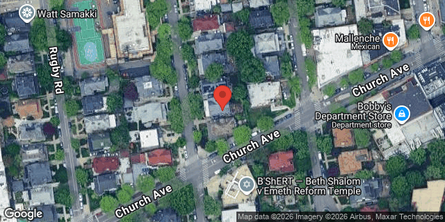 Aerial map of 65 MARLBOROUGH ROAD, Brooklyn
