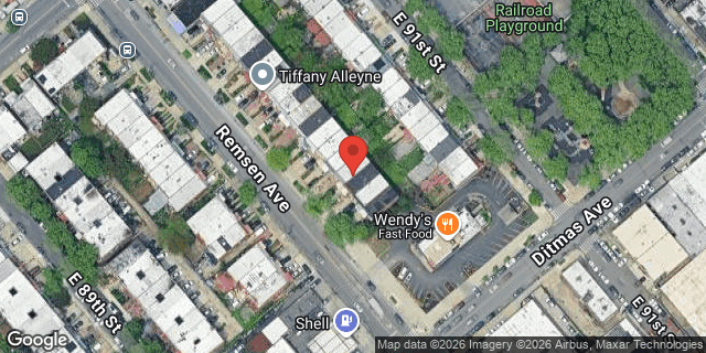 Aerial map of 779 REMSEN AVENUE, Brooklyn
