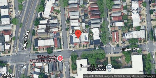 Aerial map of 5705 TILDEN AVENUE, Brooklyn