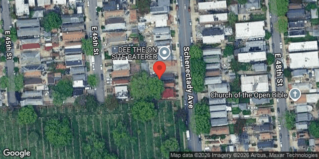 Aerial map of 988 SCHENECTADY AVENUE, Brooklyn