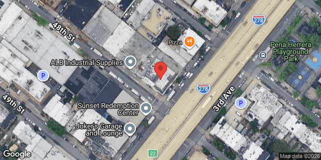 Aerial map of 4720 3 AVENUE, Brooklyn