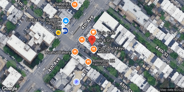 Aerial map of 4421 4 AVENUE, Brooklyn