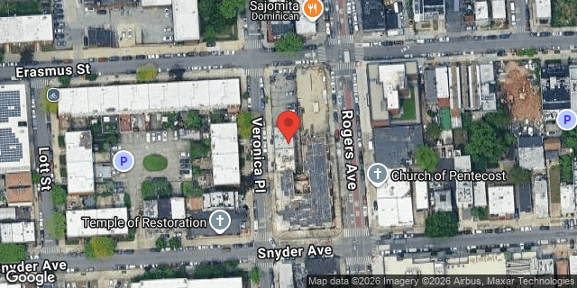 Aerial map of 51 VERONICA PLACE, Brooklyn