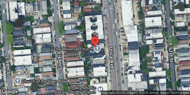 Aerial map of 966 UTICA AVENUE, Brooklyn