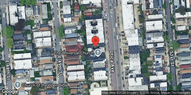 Aerial map of 964 UTICA AVENUE, Brooklyn