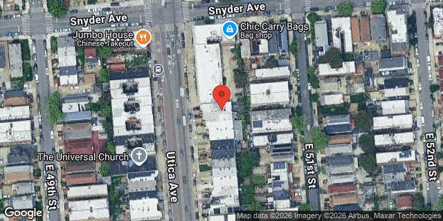 Aerial map of 959 UTICA AVENUE, Brooklyn