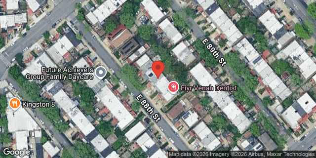 Aerial map of 137 EAST 88 STREET, Brooklyn