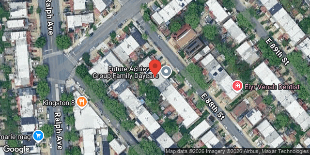 Aerial map of 120 EAST 88 STREET, Brooklyn