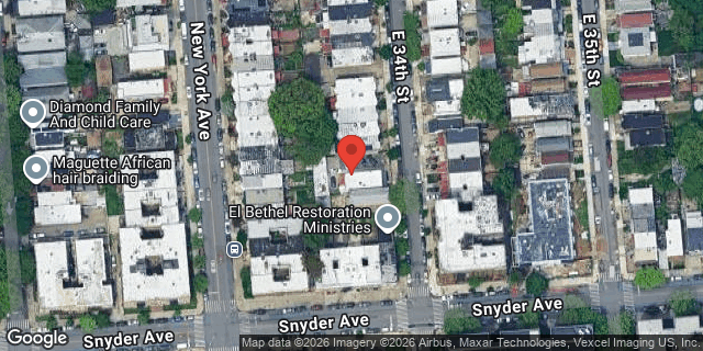 Aerial map of 300 EAST 34 STREET, Brooklyn