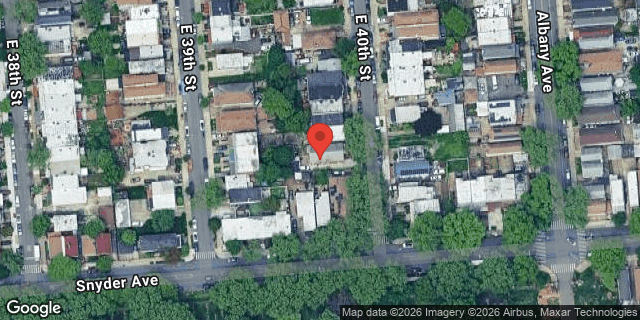 Aerial map of 300 EAST 40 STREET, Brooklyn