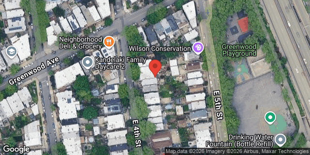 Aerial map of 99 EAST 4 STREET, Brooklyn