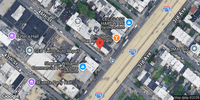 Aerial map of 4524 3 AVENUE, Brooklyn