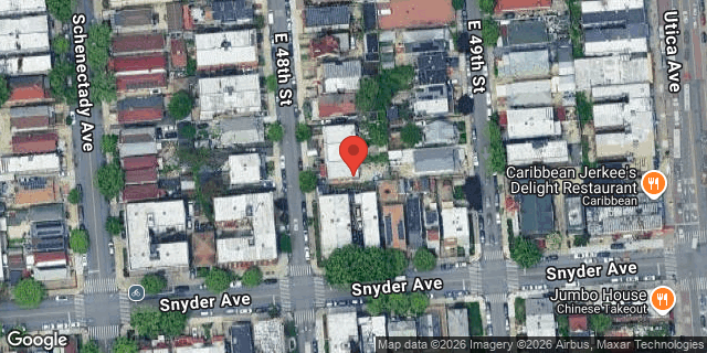 Aerial map of 469 EAST 48 STREET, Brooklyn