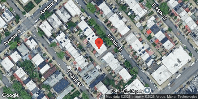 Aerial map of 720 EAST 94 STREET, Brooklyn