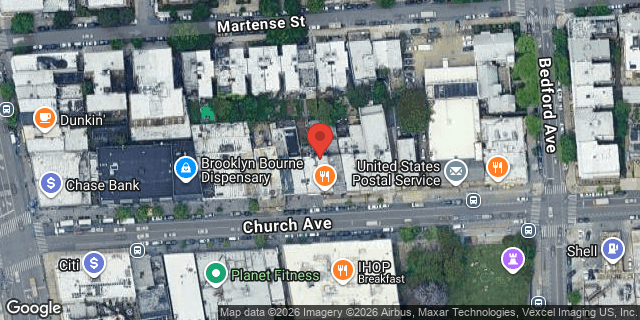 Aerial map of 2251 CHURCH AVENUE, Brooklyn