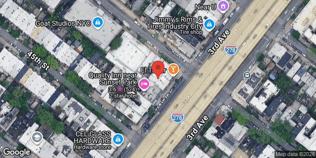 Aerial map of 4406 3 AVENUE, Brooklyn