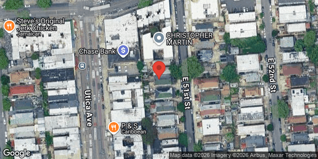 Aerial map of 430 EAST 51 STREET, Brooklyn
