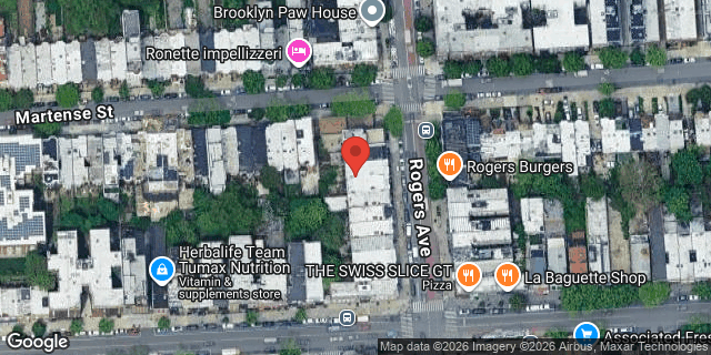 Aerial map of 800 ROGERS AVENUE, Brooklyn