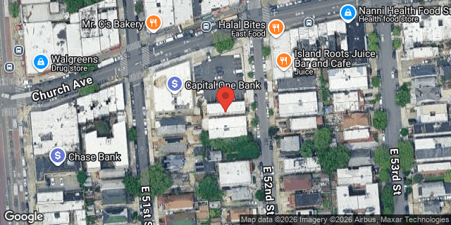 Aerial map of 370 EAST 52 STREET, Brooklyn