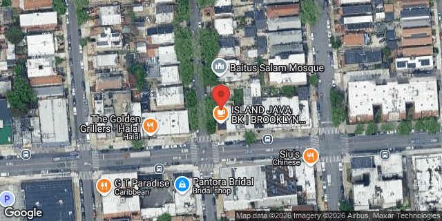 Aerial map of 4301 CHURCH AVENUE, Brooklyn