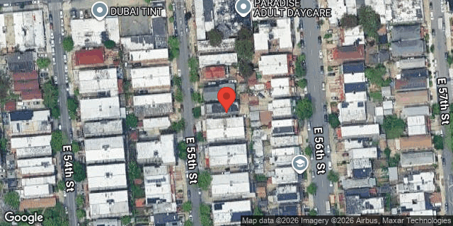 Aerial map of 255 EAST 55 STREET, Brooklyn