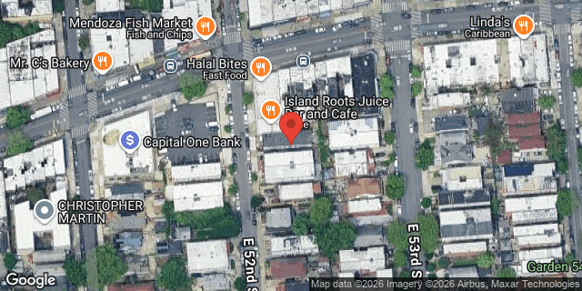Aerial map of 365 EAST 52 STREET, Brooklyn