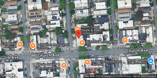 Aerial map of 4701 CHURCH AVENUE, Brooklyn