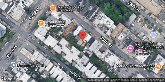 Aerial map of 430 39 STREET, Brooklyn