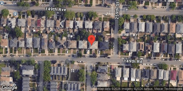 Aerial map of 257-49 149 ROAD, Queens
