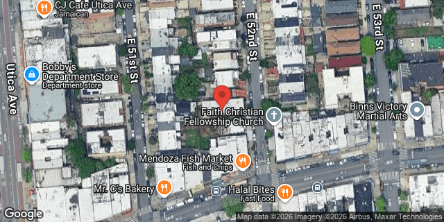 Aerial map of 336 EAST 52 STREET, Brooklyn
