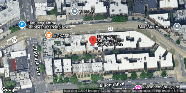 Aerial map of 2164 CATON AVENUE, Brooklyn