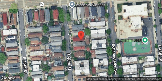 Aerial map of 361 EAST 46 STREET, Brooklyn